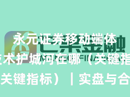 永元证券移动端体验：技术护城河在哪（关键指标）｜实盘与合规版