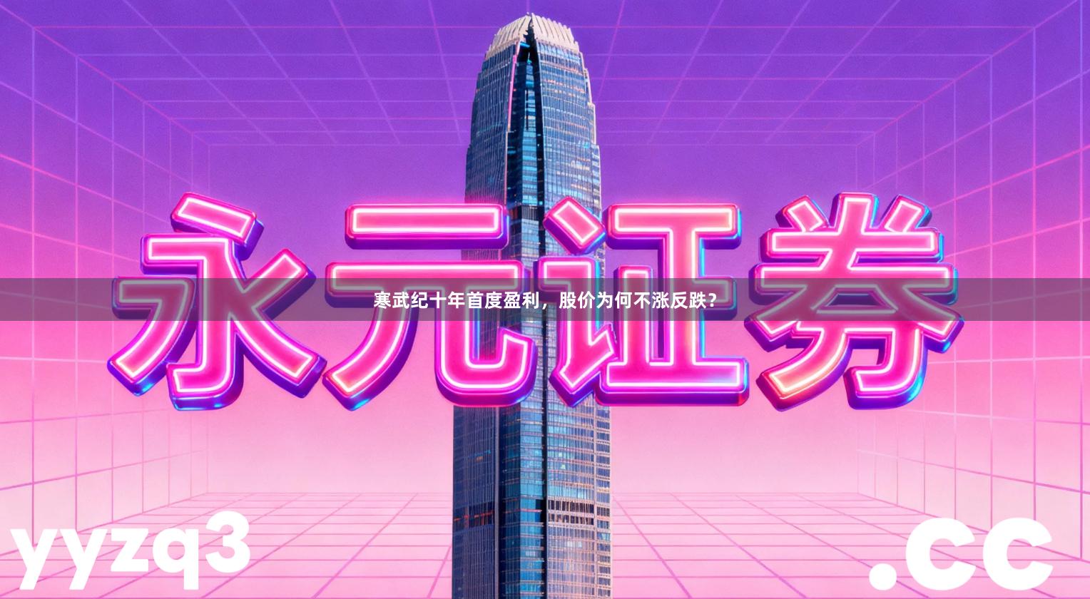 寒武纪十年首度盈利，股价为何不涨反跌？