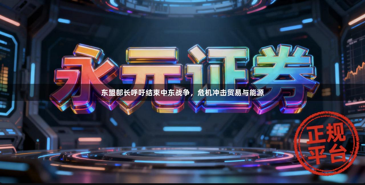 东盟部长呼吁结束中东战争，危机冲击贸易与能源